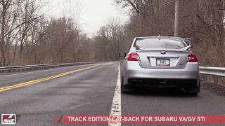 AWE Track Edition Cat-back Exhaust for Subaru VA/GV STI