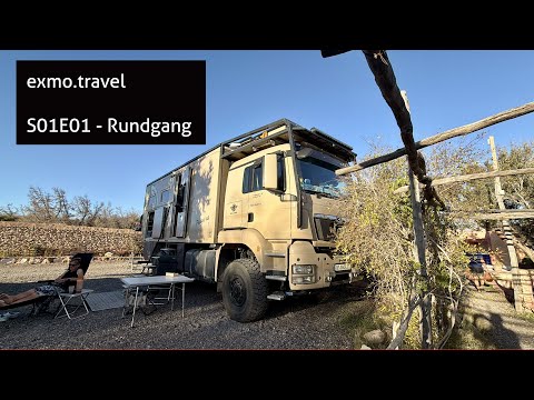 S01E01 🚛 Expeditionsmobil Roomtour | MAN TGS mit Krug Wohnkabine 🌍