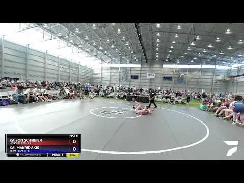 94 Lbs Round 1 (16 Team) - Kaison Schreier, Missouri Red Vs Kai Makridakis, Team Texas A 6ac4