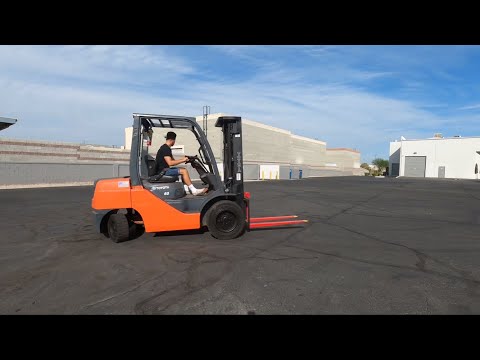TOYOTA 8-Series 8FDU30 6,000lb Diesel #1555 - Forklift For Sale