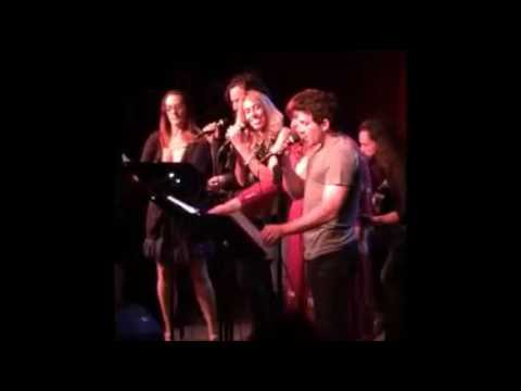 "I'M WITH HER" Amanda Green, Constantine Maroulis, Jarrod Spector, Julia Murney Alysha Umphress