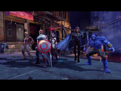 Marvel Strike Force = Spider-Punk Event {Full Campaign Hard Mode Gameplay}