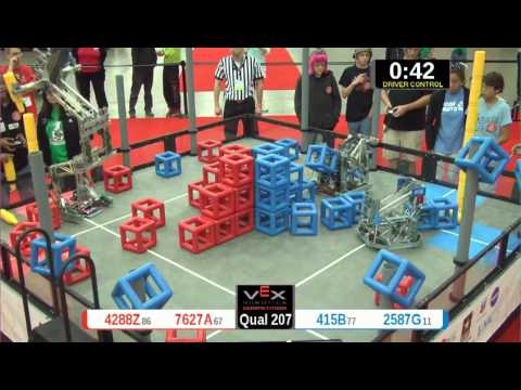 2015 VRC Arts Q207 - 4288Z 7627A vs 415B 2587G - 33 to 60 - VEX Worlds 2015 - Arts Division