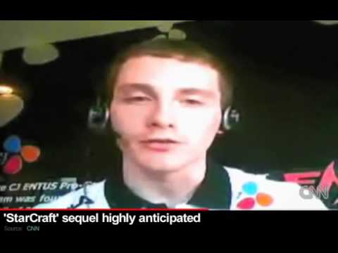 IdrA talking about StarCraft 2 on CNN   July 27 2010