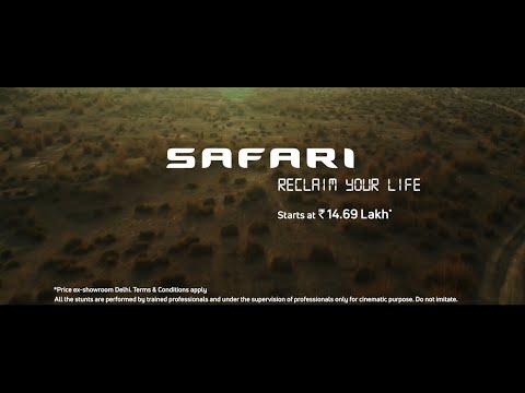 All-New SAFARI - ₹14.69 Lakh* Onwards