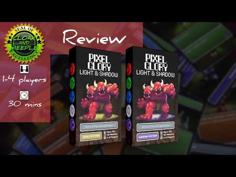 Cloak and Meeple: Review | Pixel Glory: Light & Shadow
