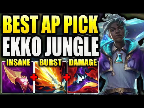 EKKO IS NOW THE #1 AP JUNGLER ON THE PATCH. (S+ Tier Carry Pick)