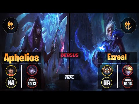 Cody Sun APHELIOS (ADC) [Conqueror] VS EZREAL - Challenger NA Patch 10.13