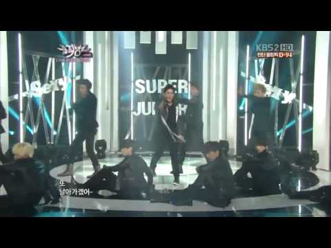 120713 Super Junior - Sexy, Free & Single(슈퍼주니어) 【Music Bank】