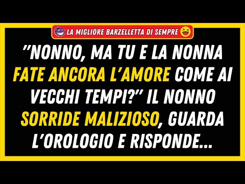 LA MIGLIORE BARZELLETTA DEL GIORNO | Risate Garantite con il nonno e la nonna