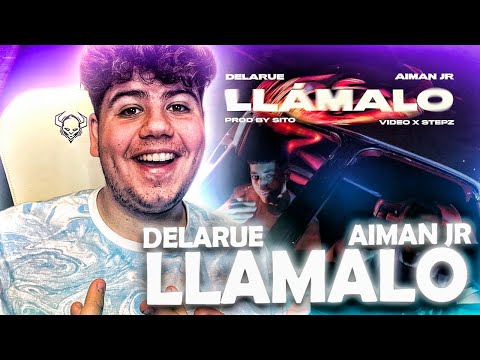 REACCIONO a DELARUE, AIMAN JR - LLÁMALO (OFFICIAL VIDEO)