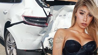 Youtuber Eva Gutowski Suffers MAJOR CAR CRASH Due To Texting &amp; Driving!