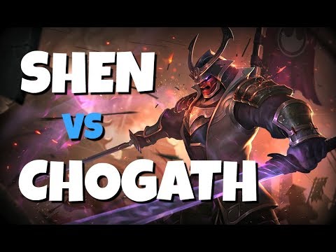 PLAYING WITH TYLER1!? SHEN TOP VS CHOGATH SEASON 8!