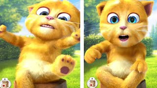 Talking Ginger Eating