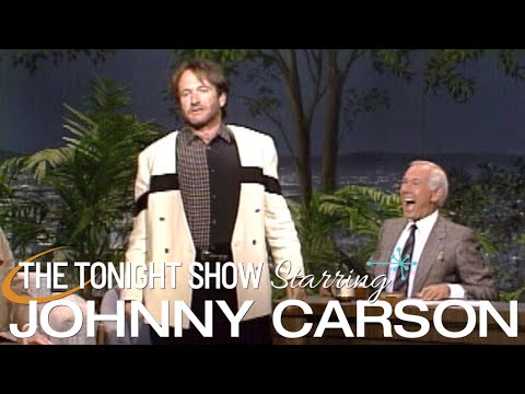 Robin Williams is Hilarious | Carson Tonight Show