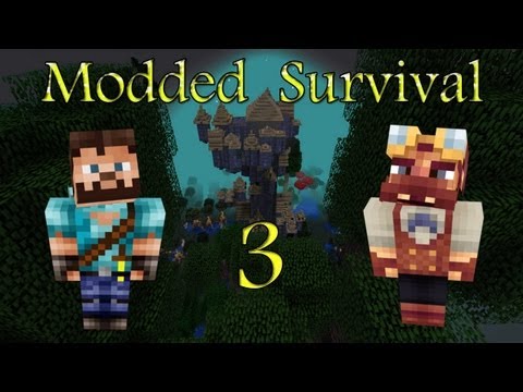 Minecraft: Modded Survival Ep.3 - Murder?