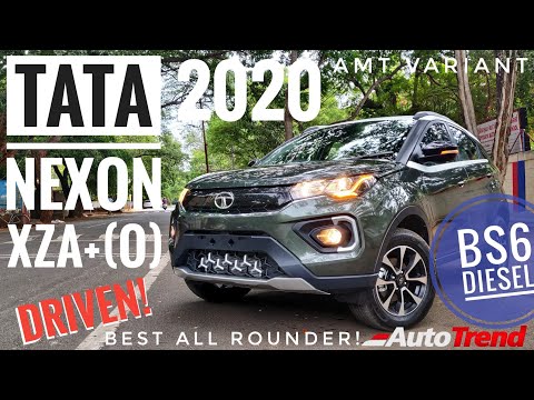 2020 Tata Nexon Diesel Automatic XZA+(O) - Most Detailed Drive Review | AutoTrend !!