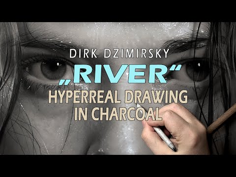 Dirk Dzimirsky - Video Workshop Hyperreal Drawing in Charcoal Trailer