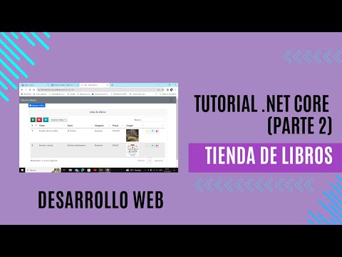 Cómo crear una aplicación web para una tienda de libros en NET Core parte 1