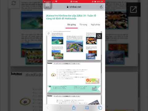 Hướng dẫn xem tài liệu bài học trên ứng dụng Ichikai | Ichikai - tiếng Nhật mỗi ngày