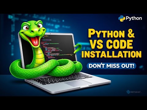 Python Tutorial For Beginners 1 How To Install Python Vs Code Python Ka Safar