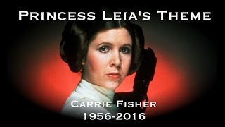 Princess Leia's Theme by John Williams (Guitar Cover) | Carrie Fisher Tribute