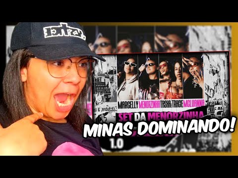 REACT SET DA MENORZINHA 1.0 - Mc Menorzinha, Mc Marcelly, Mc Luanna, Tasha e Tracie