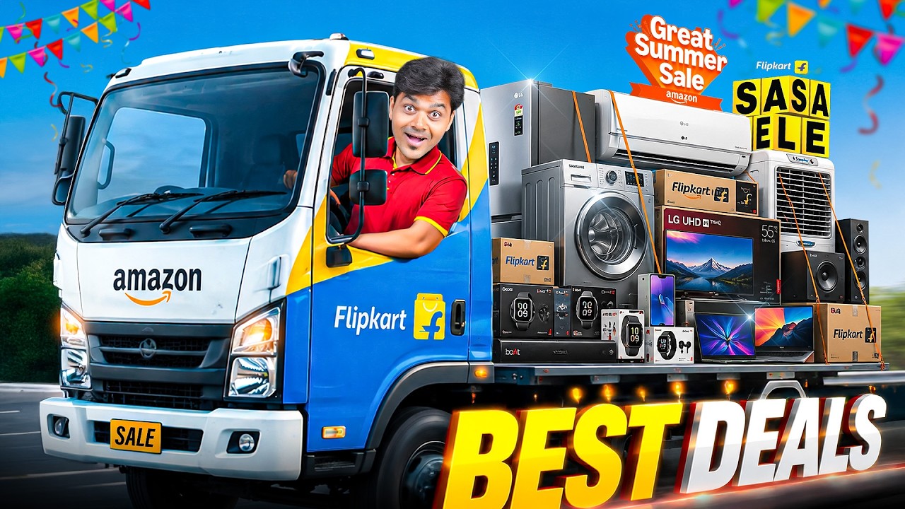 ⚡️BEST DEALS 🔥 Flipkart & Amazon Summer Sale 2026 | All Gadgets, Tablets, Laptops 🔥