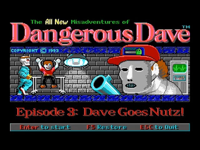 Video - Dangerous Dave Pack (PC)