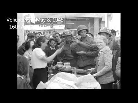 The American military mission to Velichovky 7-8 May 1945