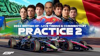 LIVE 🔴 | F1 - 2026 Belgian GP | Practice 2 | Timing & Commentary | Circuit De Spa | SIM Footage