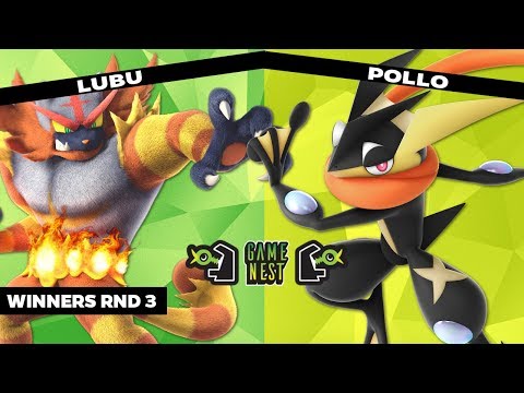 Game Nest Smash It Up: Lubu (Incineroar) vs Pollo (Greninja/Lucina) - Winners Round 3