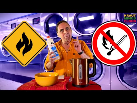 WARNING, hot isopropanol! This is the ONLY way to use this miracle weapon against dirt!