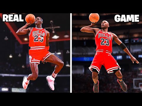 Recreating 1 Iconic Michael Jordan Dunk From Every Year