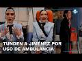Natalia Jiménez criticada usa ambulancia para fiesta de Carlos Rivera