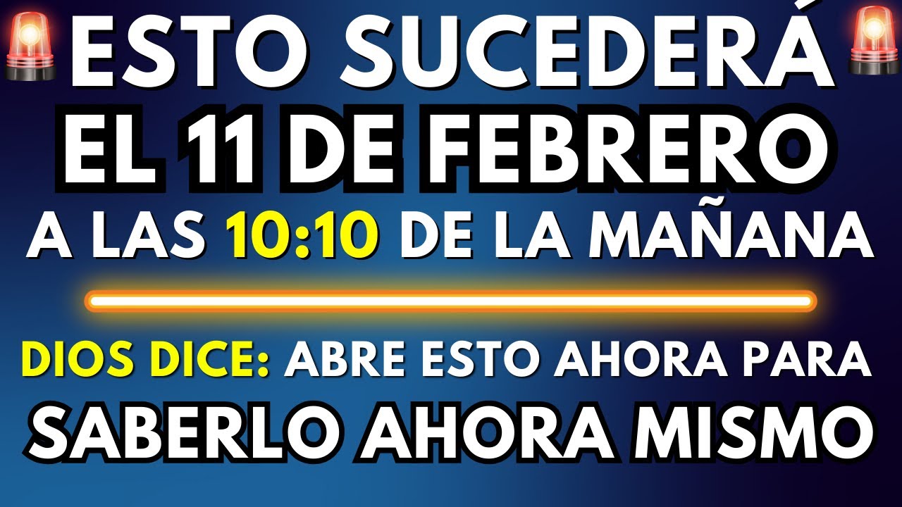 DIOS HABLA: EL ARCÁNGEL MIGUEL TE REVELA LO QUE SUCEDERÁ HOY ¡RECIBE TU REGALO DIVINO!