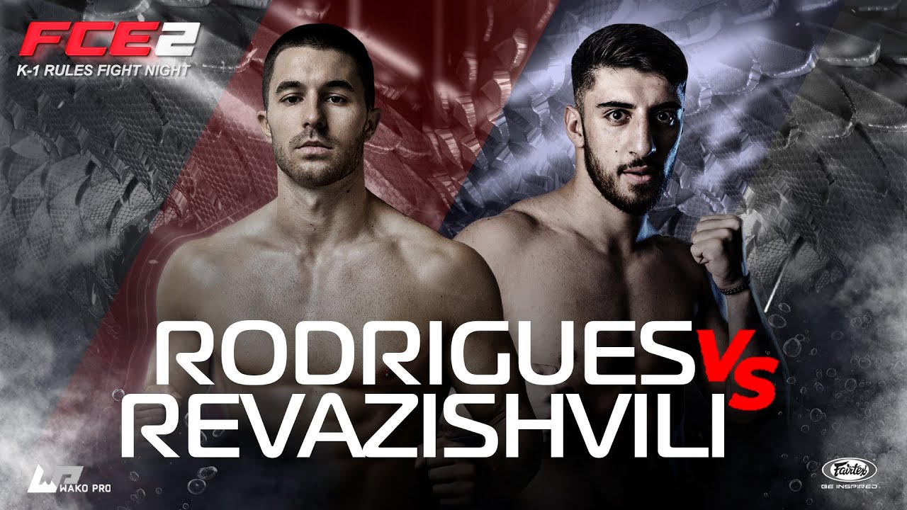 K1 fight between Alex Rodriguez & Levanis Revazishvili FCE2