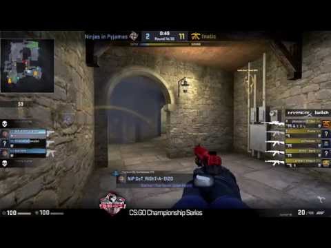 PGL CCS Last chance - NiP vs Fnatic  (Cobblestone Match 2)