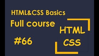 Learn HTML & CSS: 66 Pseudo class hover