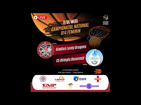 CAMPIONATUL NATIONAL U14F - TURNEUL SEMIFINAL: ACS GLADIUS LUCKY DRAGONS vs. CS OLIMPIA BUCURESTI
