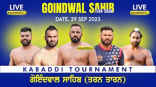 Goindwal Sahib (Tarn Taran) Kabaddi Tournament 29 Sep 2023