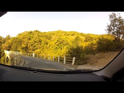 Tripoli to Kastri (mountain road driving, Greece) - onboard camera