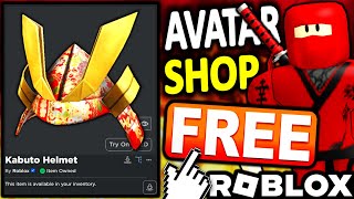 FREE AVATAR SHOP ACCESSORY! HOW TO GET Holiday Kabuto Helmet Version 2! (ROBLOX)