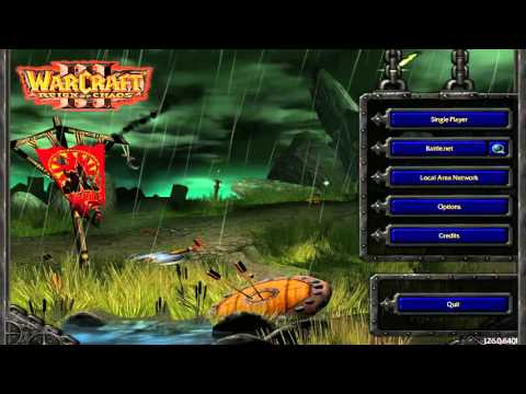 Warcraft 3 Reign of Chaos Title Theme Animatic (2002, Blizzard)