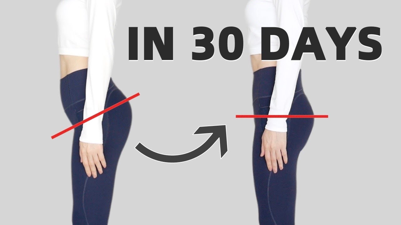 8 Min Exercises to Fix Anterior Pelvic Tilt FAST | Relieve Lower Back Pain & Look Taller!