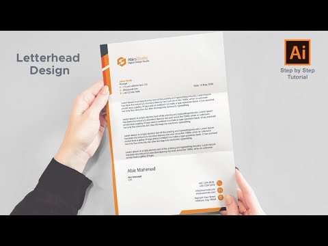 How to Design a Letterhead in Adobe Illustrator