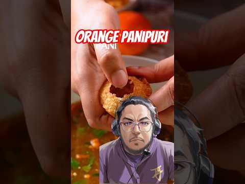 Orange Panipuri