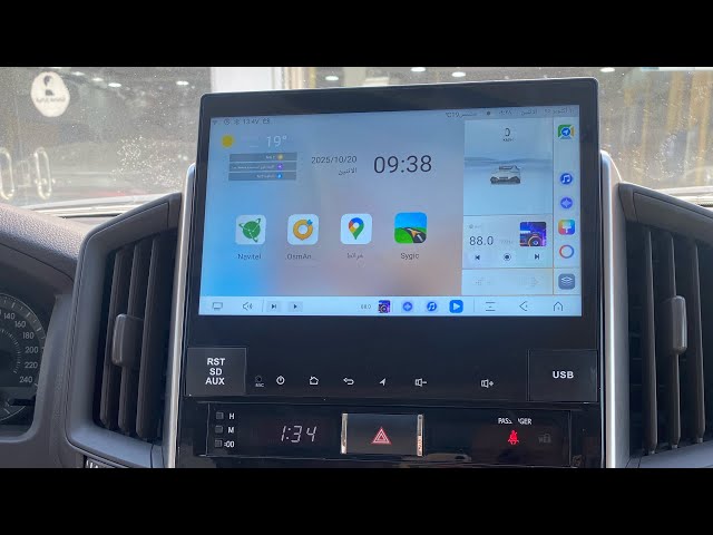 احدث شاشة تورنق لاندكروزر من 2016 الى 2021