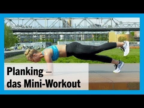 Planking Workout: 3 effektive Übungen 💪