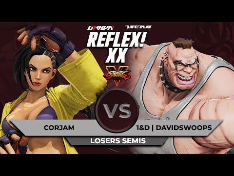 Reflex XX Street Fighter V - Losers Semis - Corjam [Laura] v 1&D DavidSwoops [Abigail]